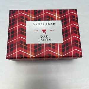 Games room dad trivia game